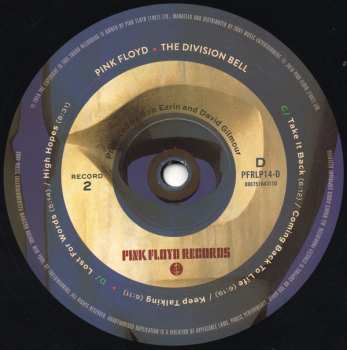 2LP Pink Floyd: The Division Bell