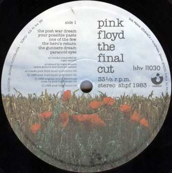 LP Pink Floyd: The Final Cut