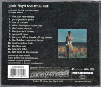 CD Pink Floyd: The Final Cut