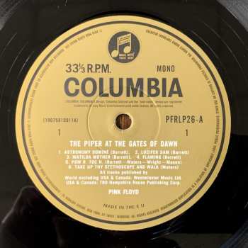 LP Pink Floyd: The Piper At The Gates Of Dawn