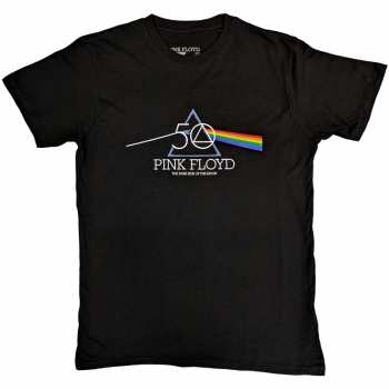 Merch Pink Floyd: Póló 50th Prism Logo Pink Floyd