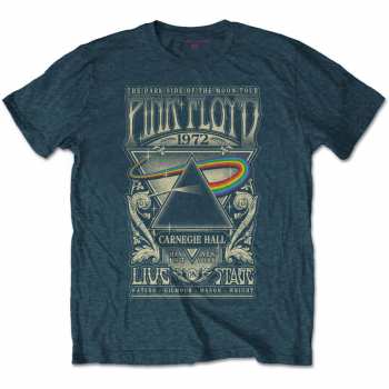 Merch Pink Floyd: Póló Carnegie Hall Poszter 