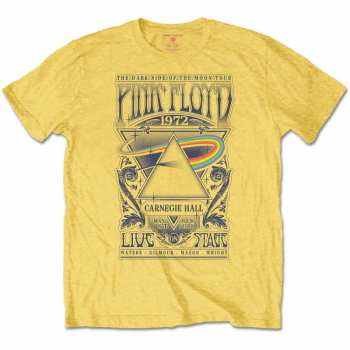 Merch Pink Floyd: Póló Carnegie Hall Poszter 