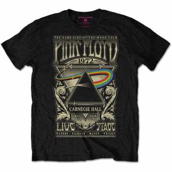Merch Pink Floyd: Póló Carnegie Hall Poszter 