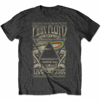 Merch Pink Floyd: Póló Carnegie Hall Poszter 