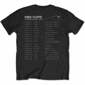 Merch Pink Floyd: Tričko Dark Side Of The Moon 1972 Tour  S