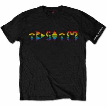 Merch Pink Floyd: Póló Dark Side Prism Initials 