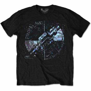 Merch Pink Floyd: Póló Machine Greeting Blue 