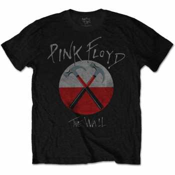 Merch Pink Floyd: Póló The Wall Hammers Logo Pink Floyd 