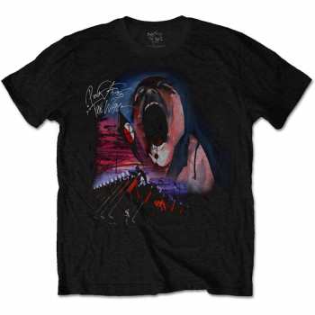 Merch Pink Floyd: Póló The Wall Scream & Hammers 