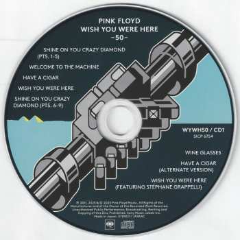 2CD/Blu-ray Pink Floyd: Wish You Were Here LTD