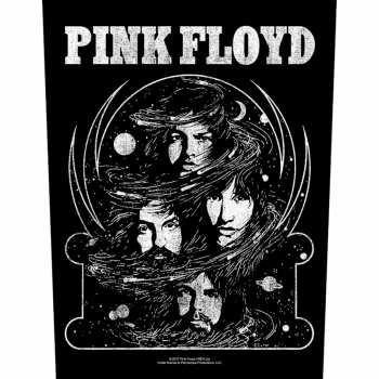 Merch Pink Floyd: Hátfelvarró Cosmic Faces 