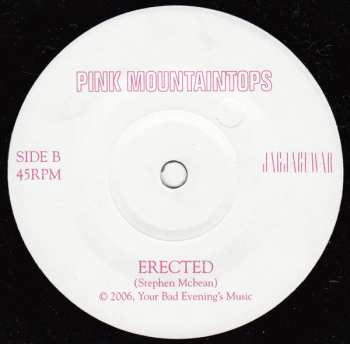 SP Pink Mountaintops: The Ones I Love / Erected