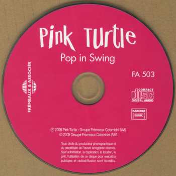 CD Pink Turtle: Pop In Swing