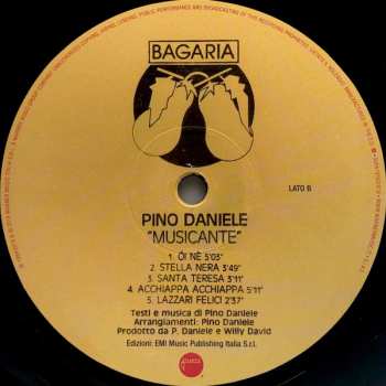 LP Pino Daniele: Musicante