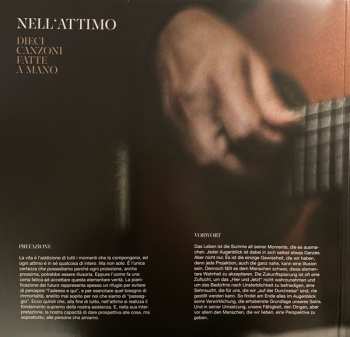 LP Pippo Pollina: Nell'attimo - Dieci Canzoni fatte a mano