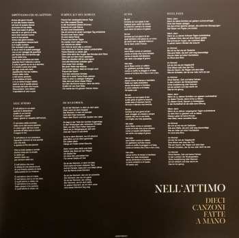 LP Pippo Pollina: Nell'attimo - Dieci Canzoni fatte a mano
