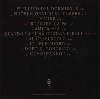 CD Pippo Pollina: Nuovi Giorni Di Settembre