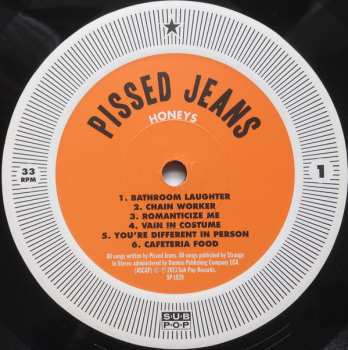 LP Pissed Jeans: Honeys
