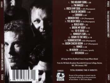 CD Pixies: The Boston Broadcast 1987 - Live At Emerson College January '87