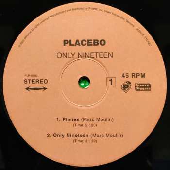 LP Placebo: Only 19 LTD