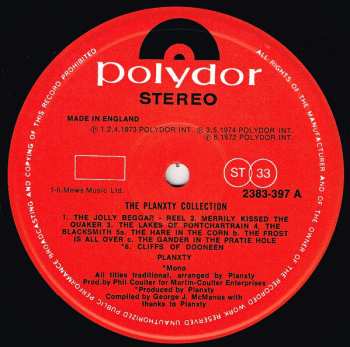 LP Planxty: The Planxty Collection