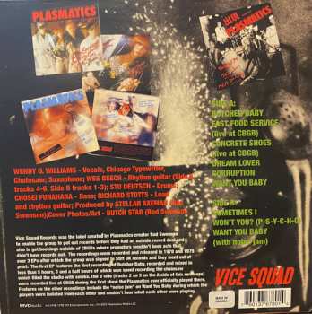 LP Plasmatics: The Vice Squad Recordings 1978-1979 CLR