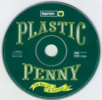 CD Plastic Penny: The Best Of & Rarities