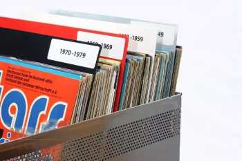 Audiotechnika Plastový rozdělovač na LP desky Červený