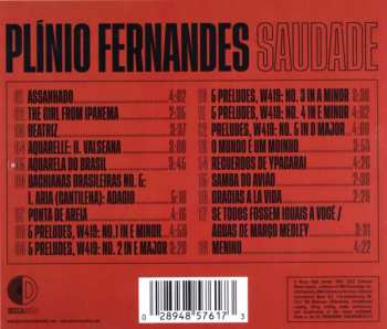 CD Plínio Fernandes: Saudade