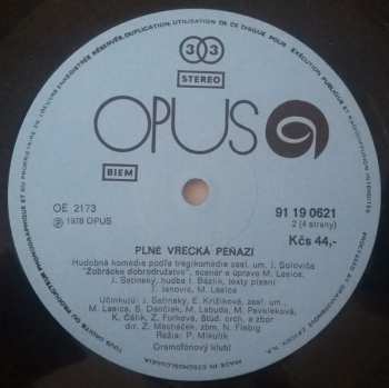 2LP Milan Lasica: Plné Vrecká Peňazí