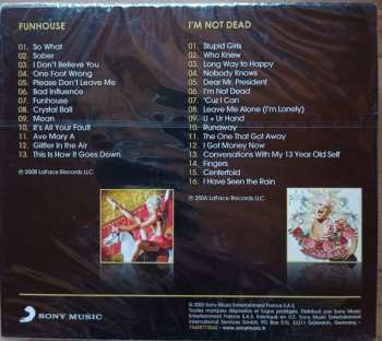 2CD/Dobozkészlet P!NK: Funhouse / I'm Not Dead