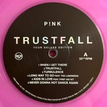2LP P!NK: Trustfall (Tour Deluxe Edition) CLR | DLX