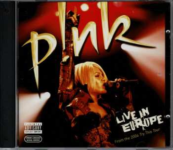 CD/DVD/Dobozkészlet P!NK: Try This / Live In Europe