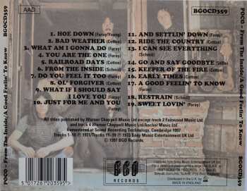 CD Poco: From The Inside / A Good Feelin' To Know
