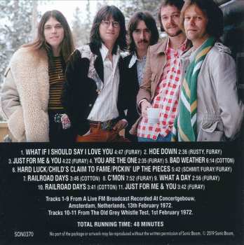 CD Poco: Amsterdamed (Netherlands Broadcast 1972)