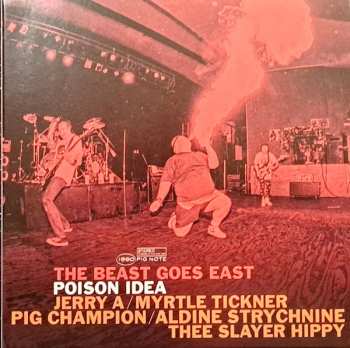 CD Poison Idea: The Beast Goes East: Live At City Gardens, 1990