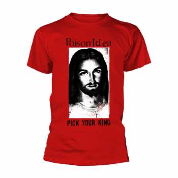 Merch Poison Idea: Póló Pick Your King (red)