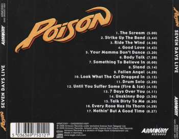 2CD Poison: Seven Days Live