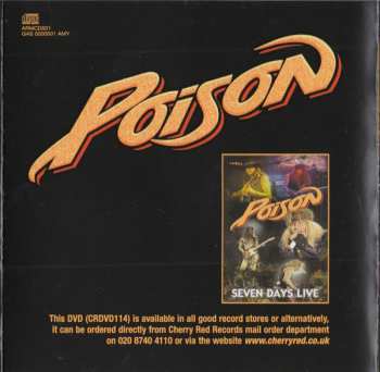 2CD Poison: Seven Days Live