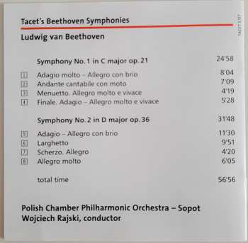SACD Polish Chamber Philharmonic Orchestra: Tacet's Beethoven Symphonies Ludwig van Beethoven Symphonies No.1 & 2