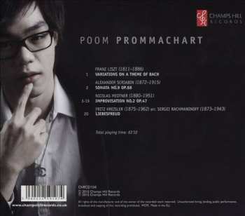CD Poom Prommachart: Liszt; Scriabin; Medtner