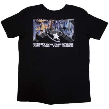 Merch Pop Smoke: Pop Smoke Unisex T-shirt: Stars Infill (back Print) (small) S