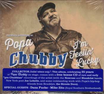 2CD Popa Chubby: I'm Feelin' Lucky