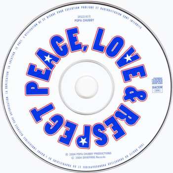 CD Popa Chubby: Peace, Love & Respect