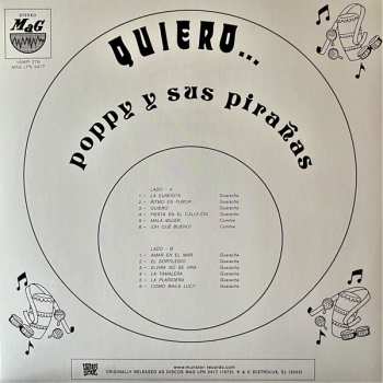 LP Poppy Y Sus Pirañas: Quiero...