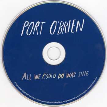 CD Port O'Brien: All We Could Do Was Sing
