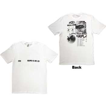 Merch Post Malone: Post Malone Unisex T-shirt: Collage (back Print & Ex-tour) (small) S