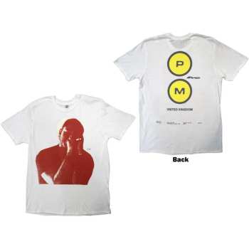 Merch Post Malone: Post Malone Unisex T-shirt: Red Photo Live (back Print & Ex-tour) (small) S