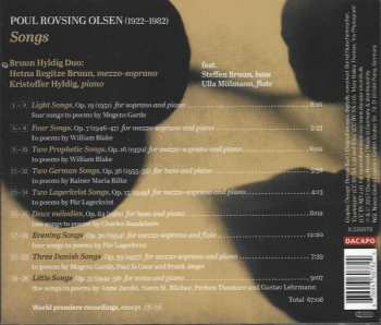 CD Poul Rovsing Olsen: Songs